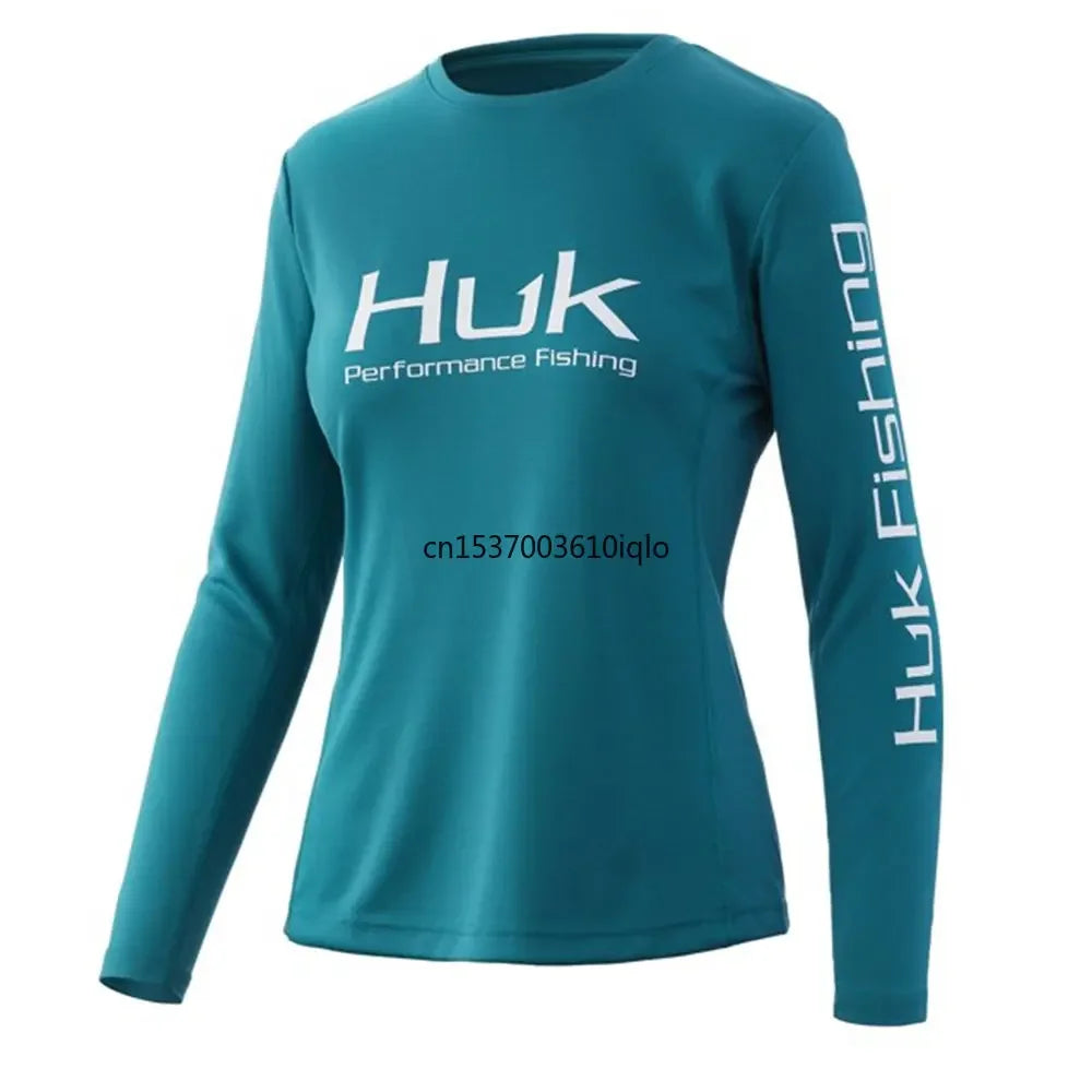 Fishing Shirts Performance Fishing Hoodie Women Summer Outdoor Sports Long Sleeve Fishing Clothing Uv Protection Jersey