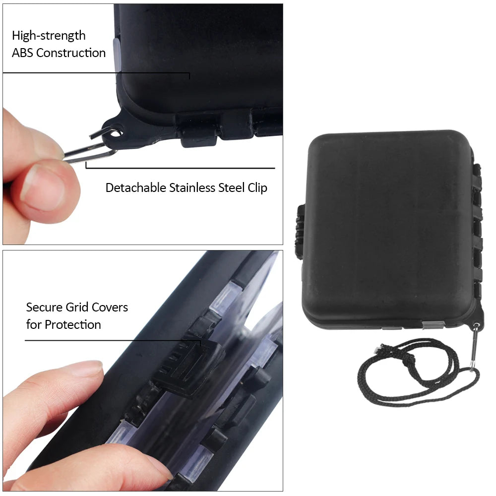 Fishing Accessories Kit Crank Hooks Sinker Weights Swivels Snaps Connectors Beads Fishing Tackle Box Set Fishing Swivels