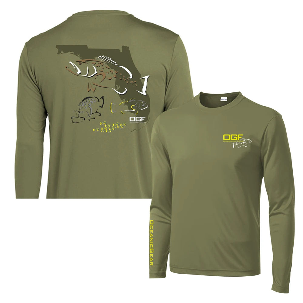 Men's UV Protection Long Sleeve Fishing Shirt
