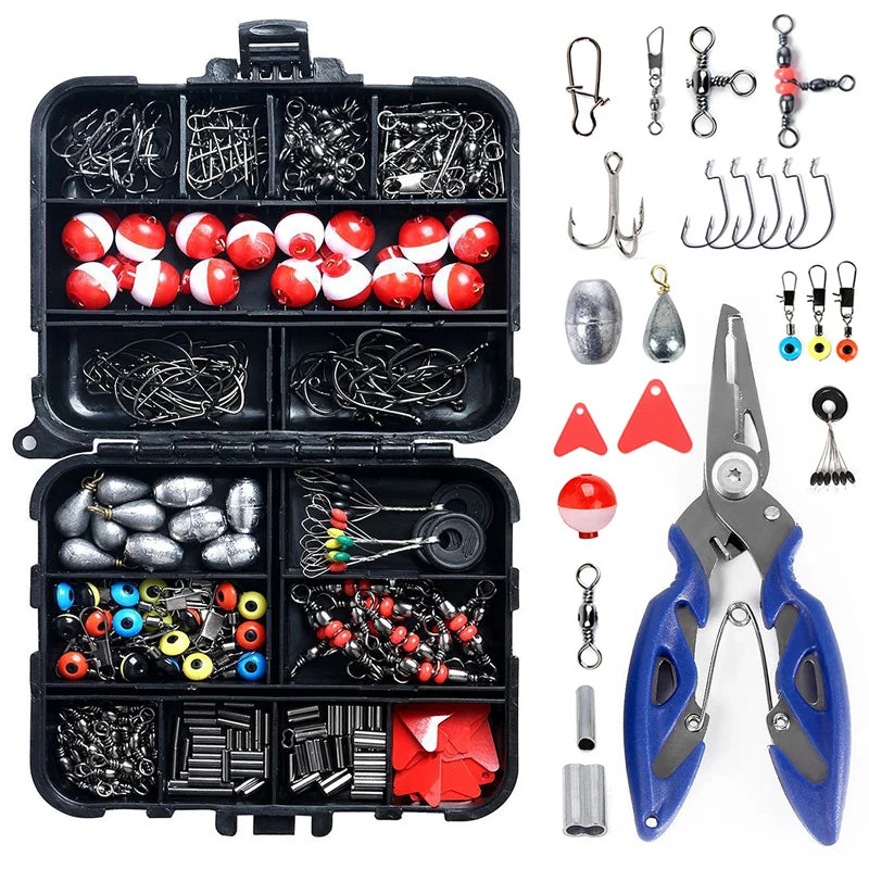 263pcs Outdoor Fishing Accessories Set