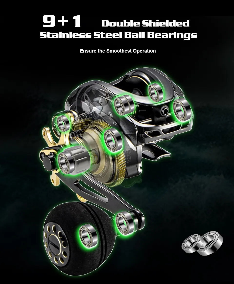 SOLOKING GKA300 Bait casting Reel