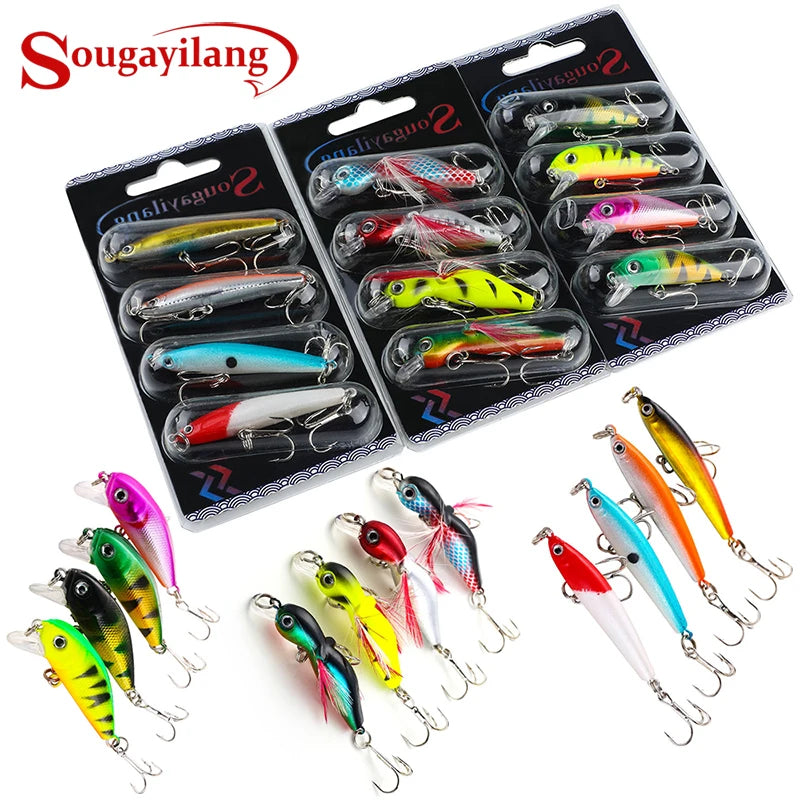 Sougayilang Fishing Bait Set 4PCS