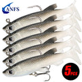 5pcs Kit Fishing Lure Soft Lure