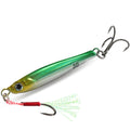 Metal Jig Lure Kit 7g 10g 20g 30g 40g Spoon Sinking Pencil VIB Fishing Tackle Teflon Hook Pesca Gear Swimbait 1-2Pcs Baits