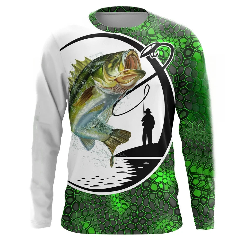 Fishing Shirt Men's T-Shirts Long Sleeve
