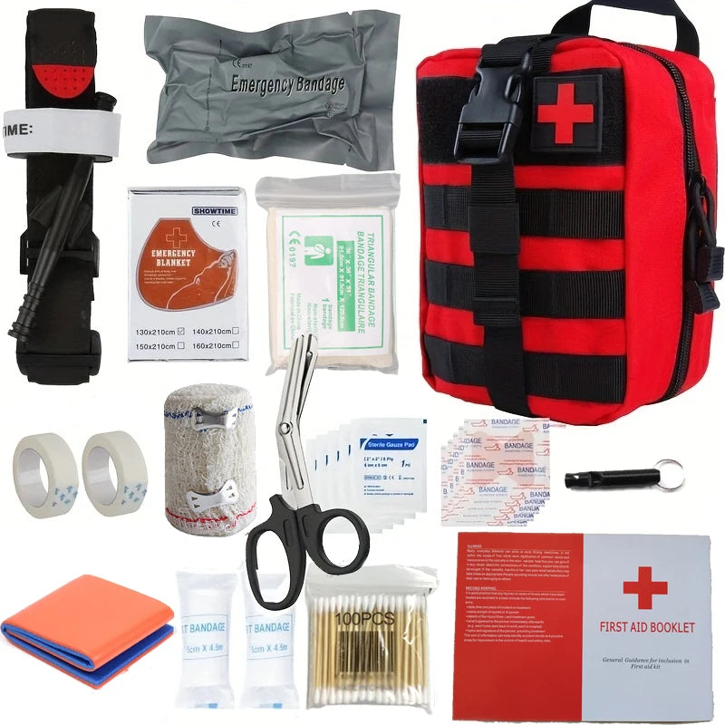 50pcs IFAK Trauma Survival First Aid Kit