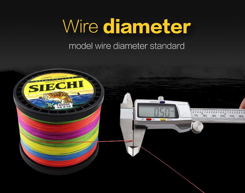12 Strands Braided Fishing Line