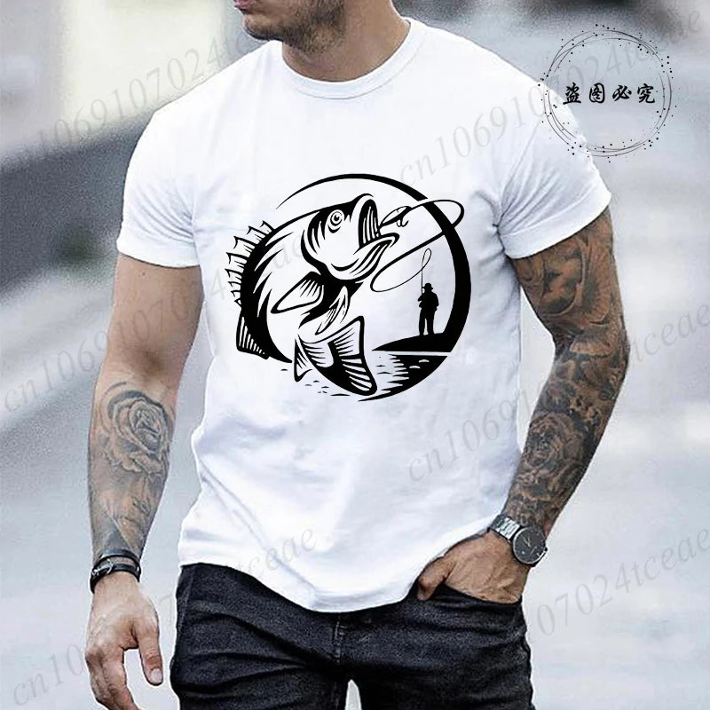 Fishing Graphic T-Shirt for Men