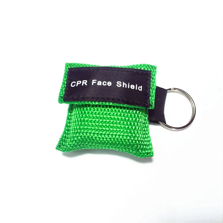 1Pcs Keychain First Aid Emergency Face Shield