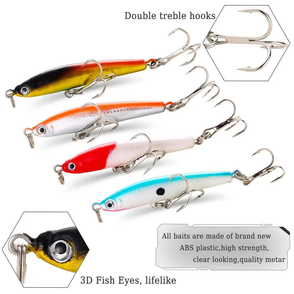 Sougayilang Fishing Bait Set 4PCS