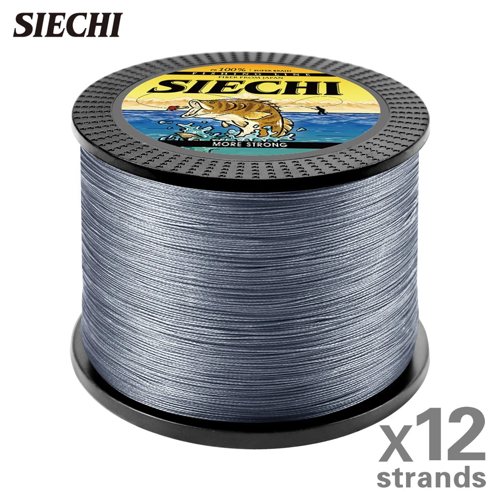 12 Strands Braided Fishing Line