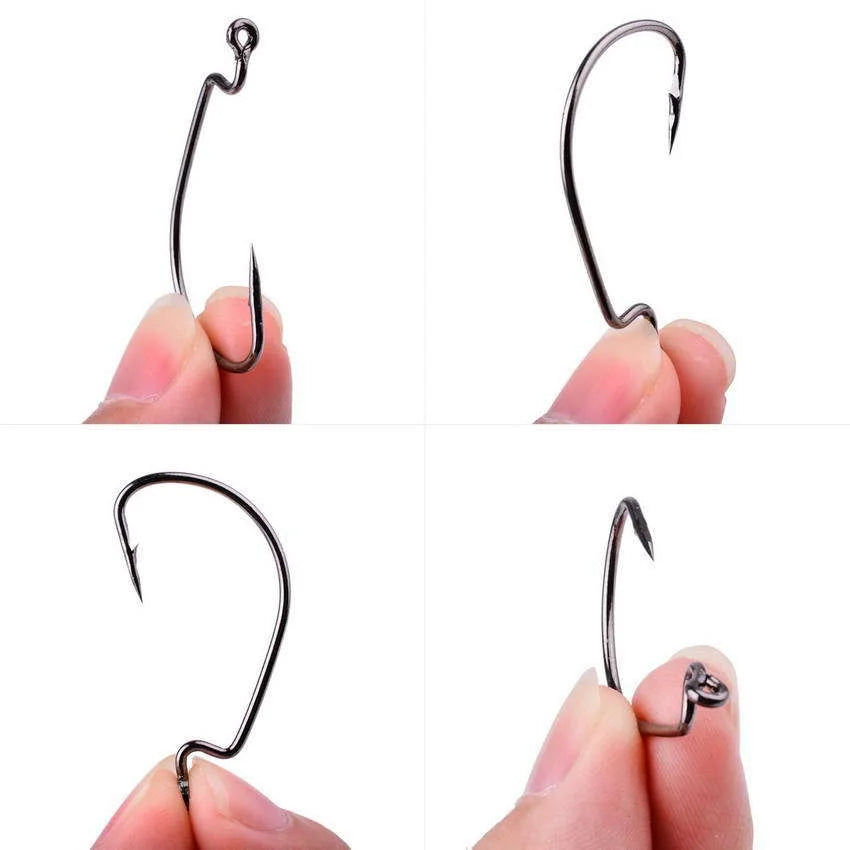 Sharp Fishing Hooks 50Pcs/Box