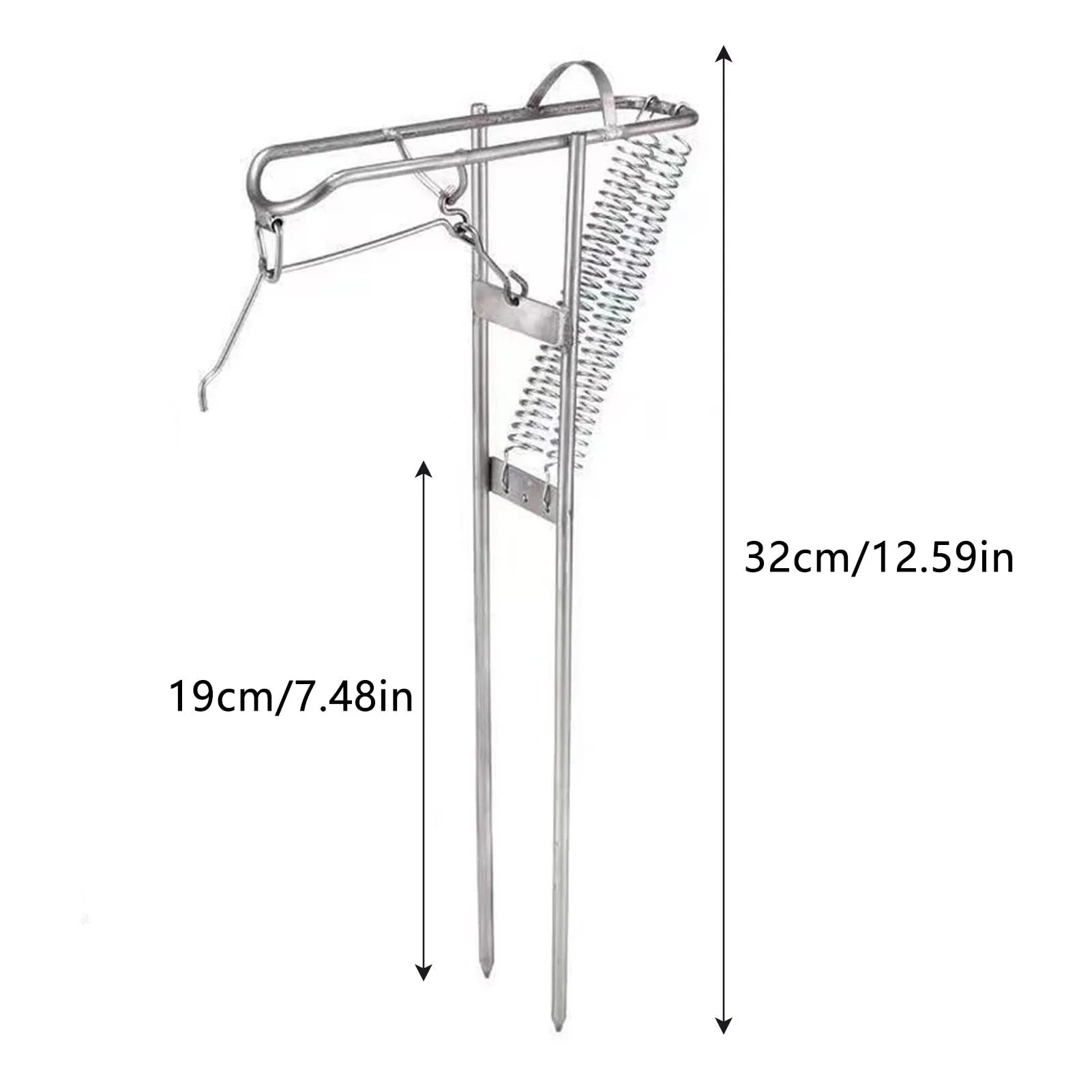 Automatic Spring Fishing Rod Holder