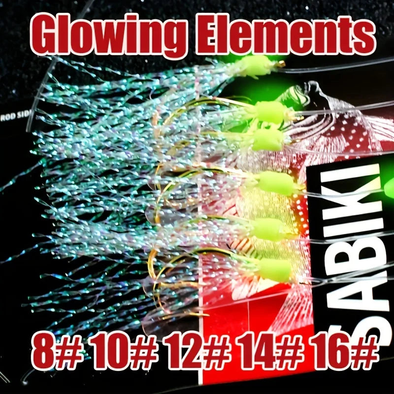 TAKBAS 1/5 Packs Sabiki Rig