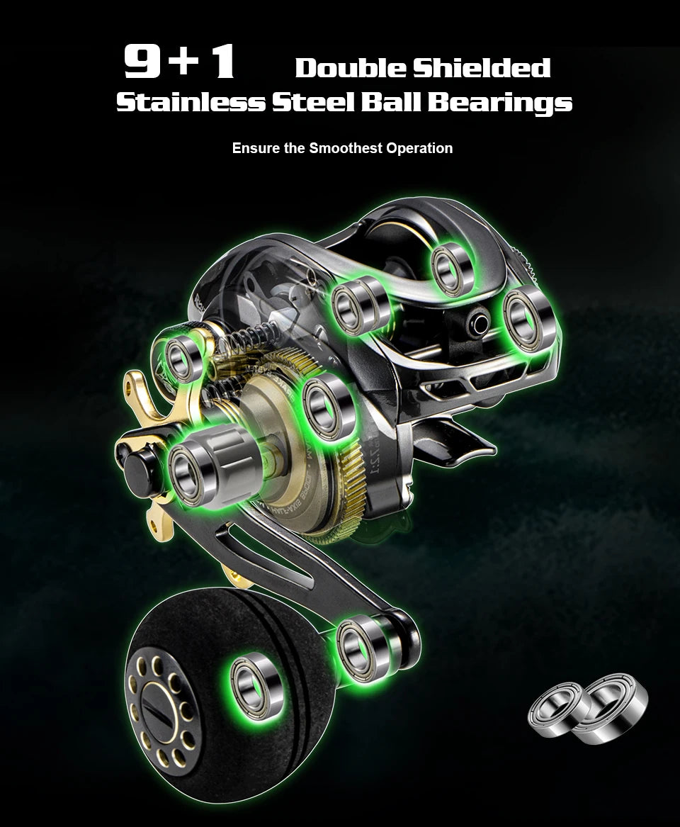 SOLOKING GKA300 Bait casting Reel