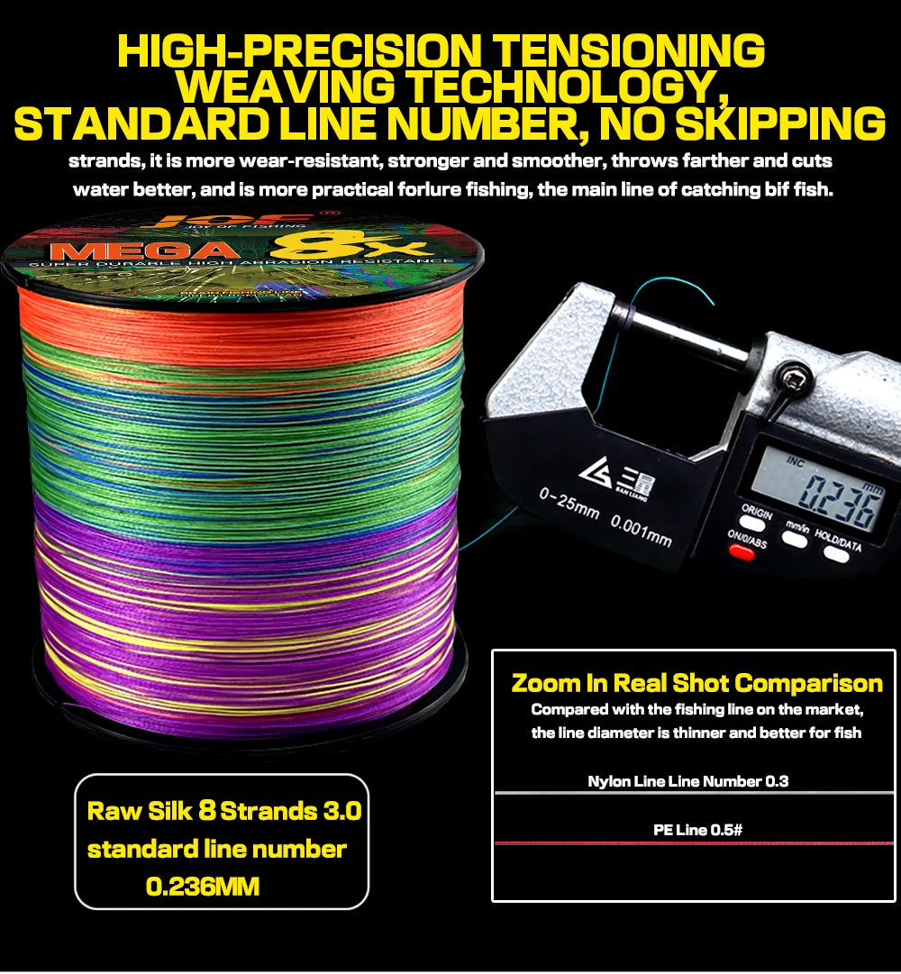 JOF Lure Braided Fishing Line