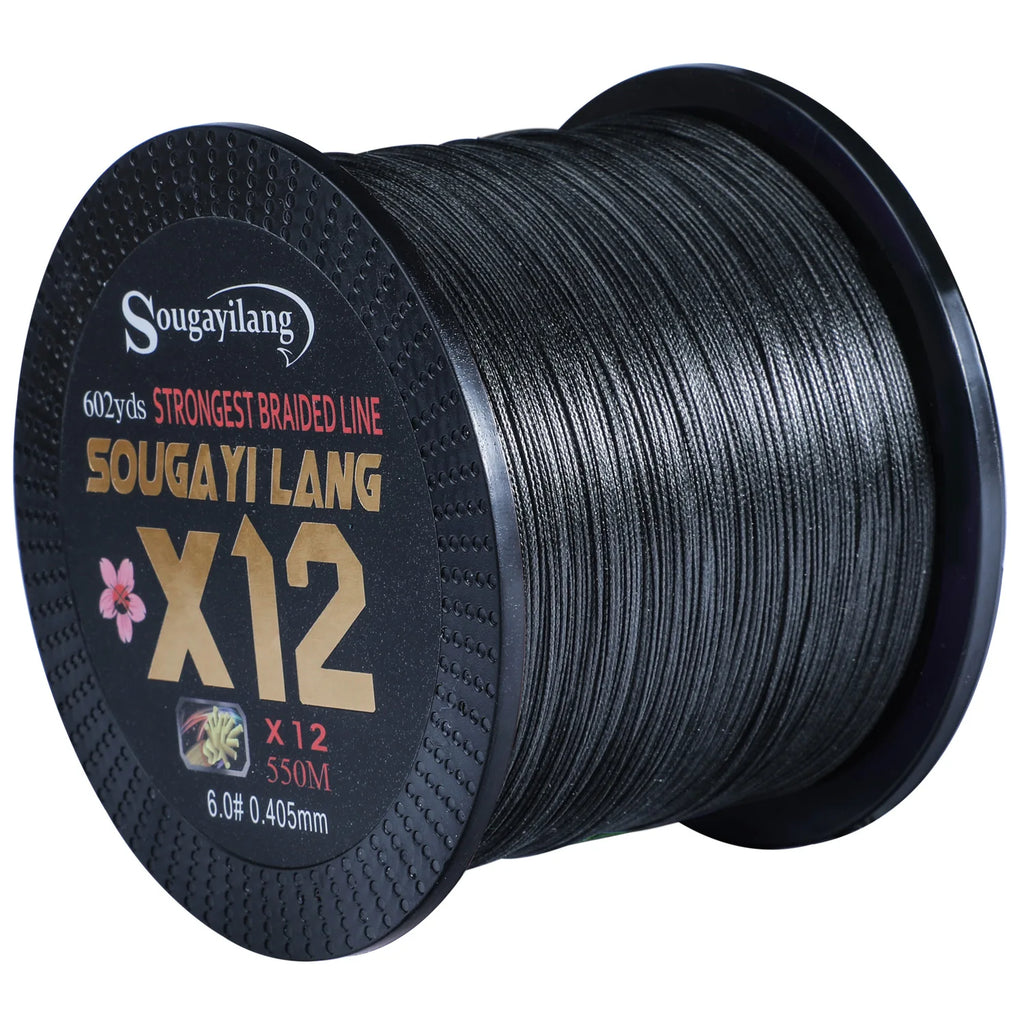 Sougayilang X12 12-strand Braided Fishing Line