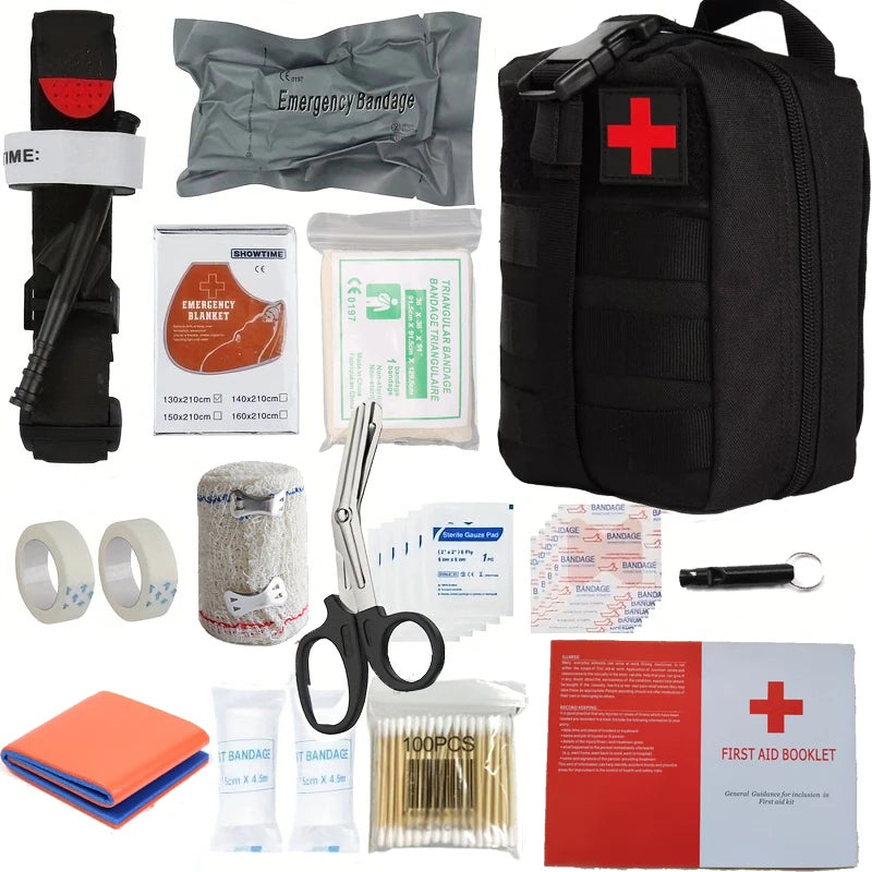 50pcs IFAK Trauma Survival First Aid Kit