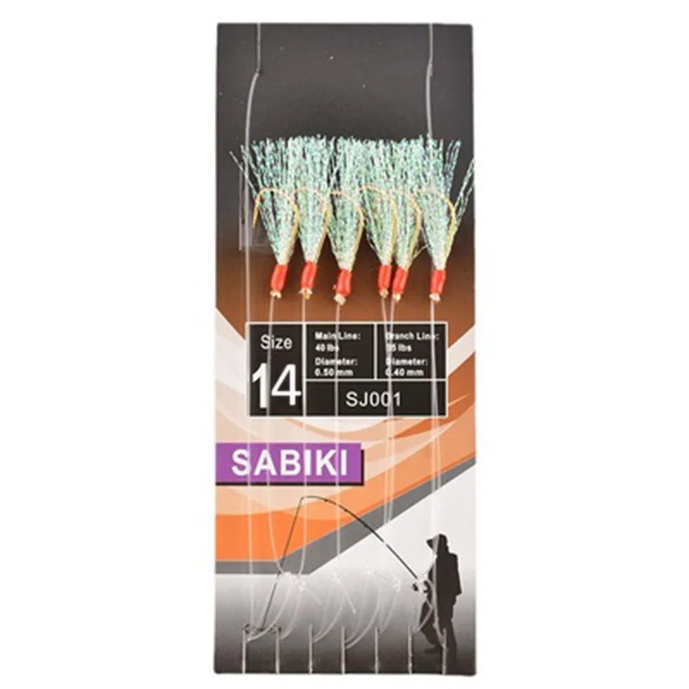 6Pcs/Pack Sabikis