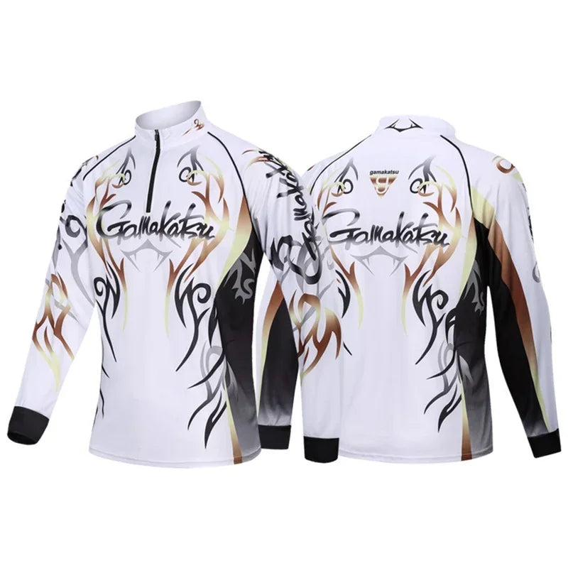 2024 Fishing Clothings Quick Dry Sun Protection Fishing Shirts Anti-UV Camping Hiking Clothes Fishing Jerseys