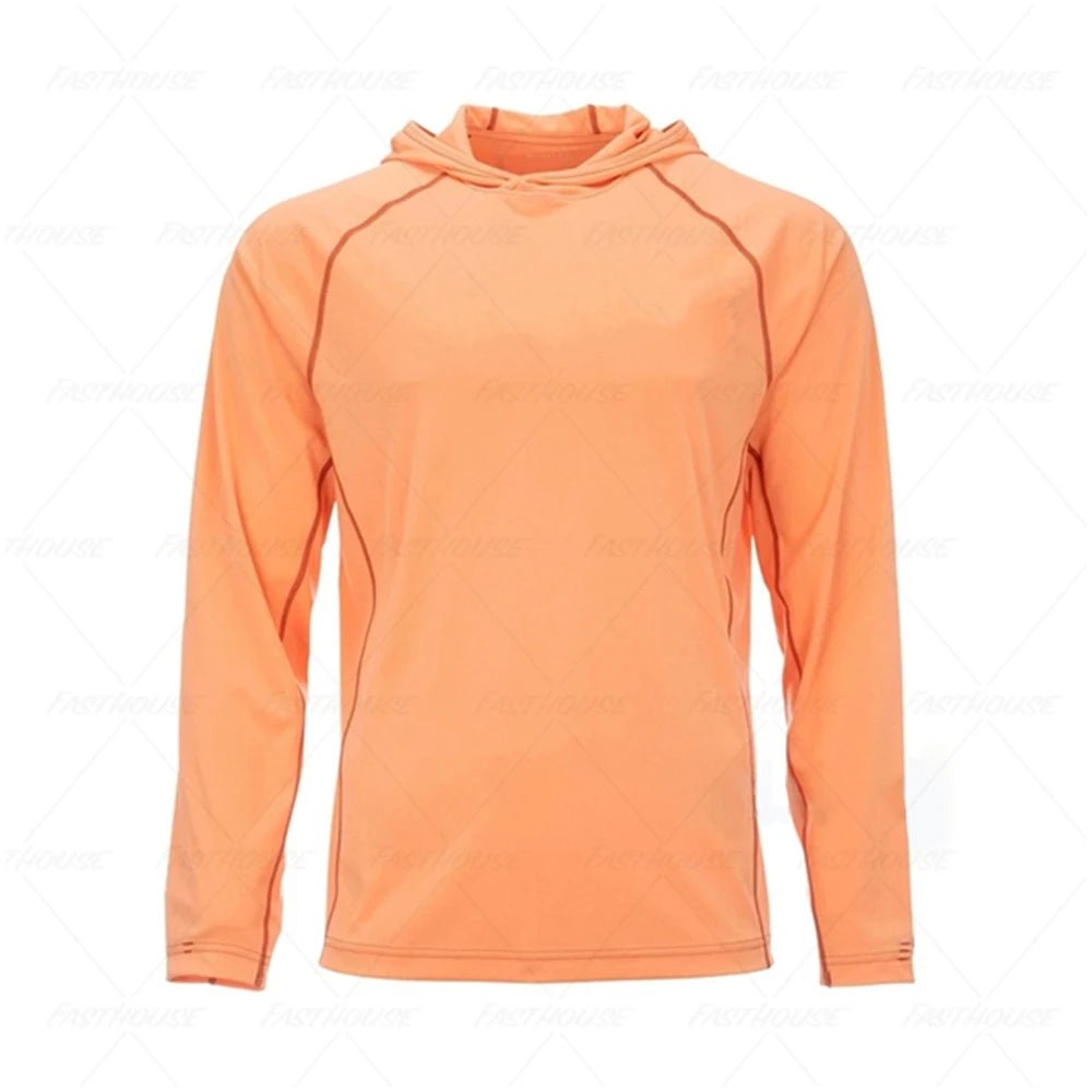 Fishing Shirts Tops Wear Fishing Clothing Long Sleeve Dress Breathable Jersey UV Protection 50 Men's Fishing Wear