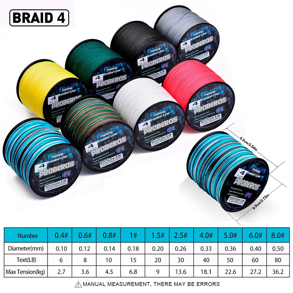 Proberos Braided Fishing Line