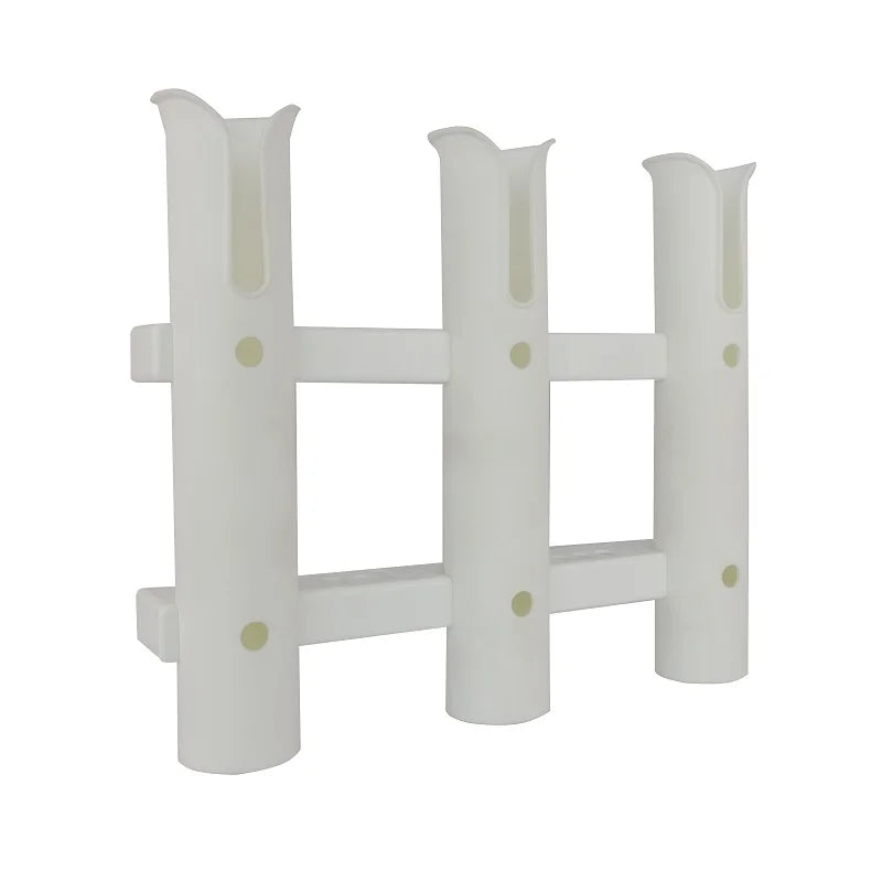 1 Piece Black Or White Plastic Fishing Rod Pole Holder