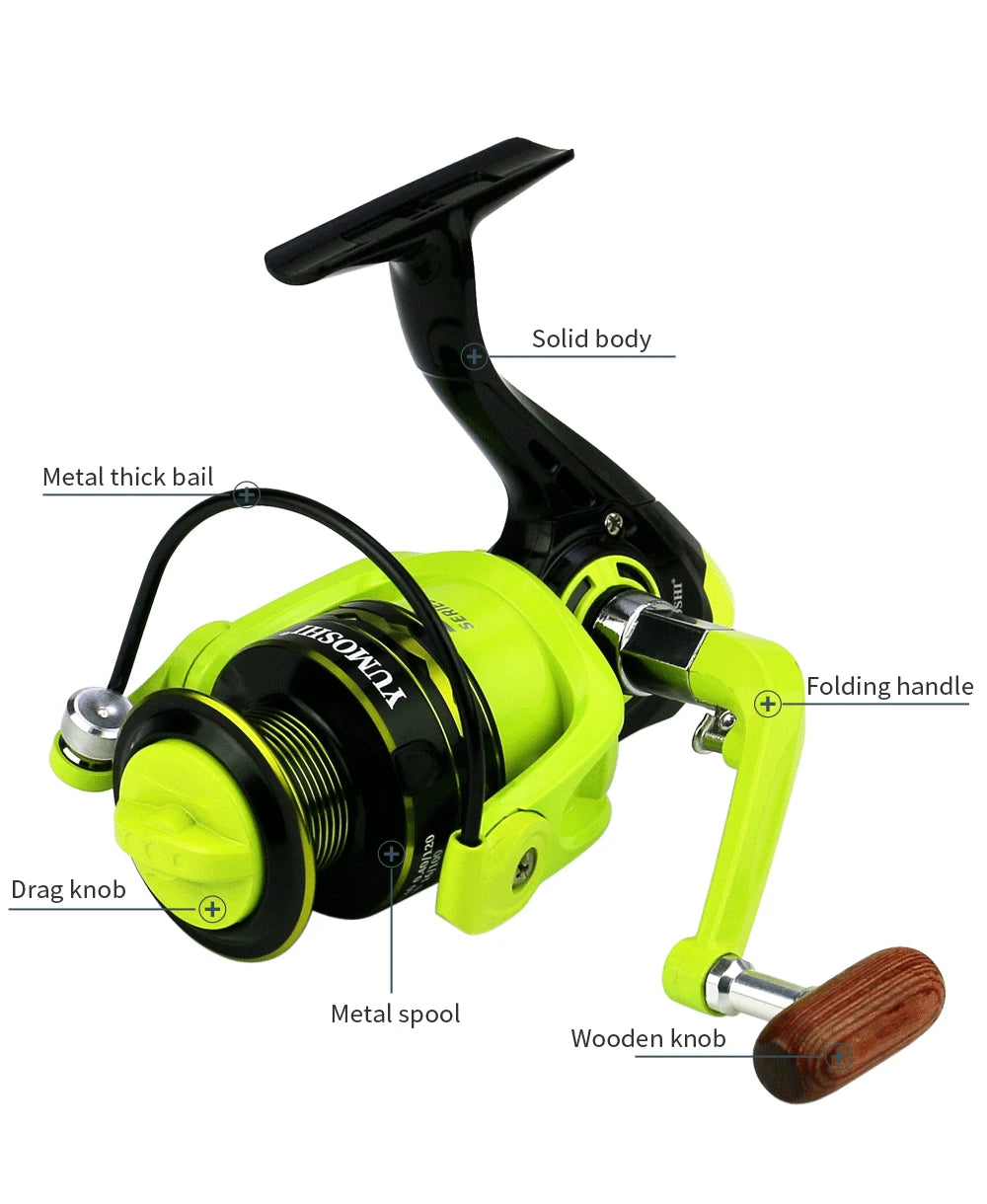 2000-7000 Saltwater Spinning Fishing Reel