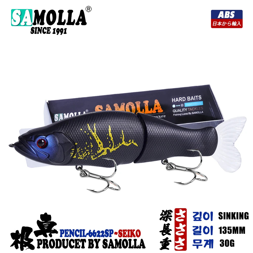 SwimBaits Fishing Lures Whopper  Slow Sinking Vibration Soft Tail or Pike And Bass Hard Baits  Isca Artificiall Accessories