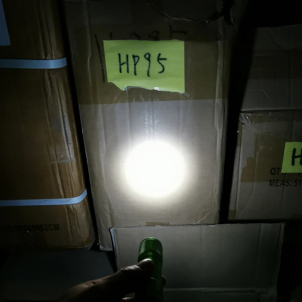 9 LED White Light Lighting Flashlight