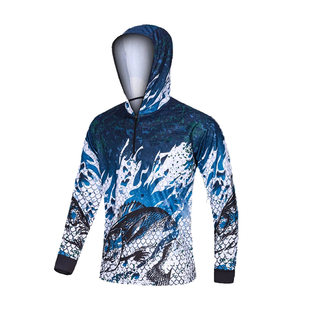 Sun Protection Long Sleeve Fishing Jerseys