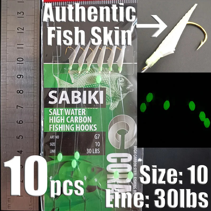 Lunker Sabiki Rigs 10 packs