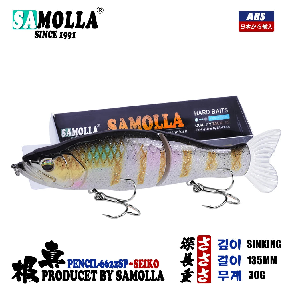 SwimBaits Fishing Lures Whopper  Slow Sinking Vibration Soft Tail or Pike And Bass Hard Baits  Isca Artificiall Accessories