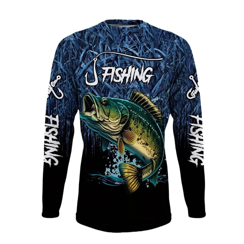 Fishing Shirt Men's T-Shirts Long Sleeve
