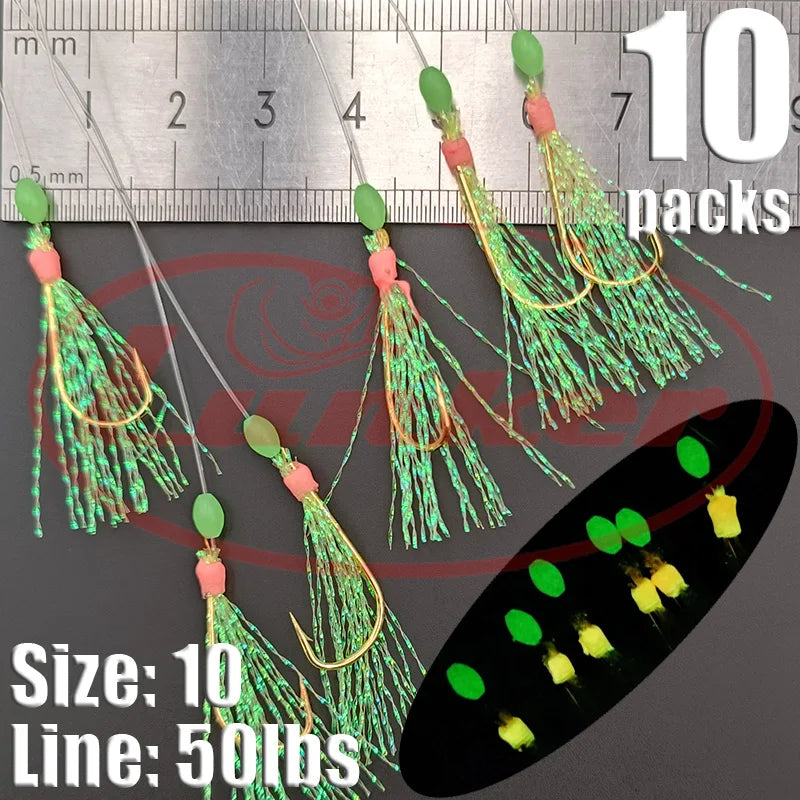 Lunker Sabiki Rigs 10 packs