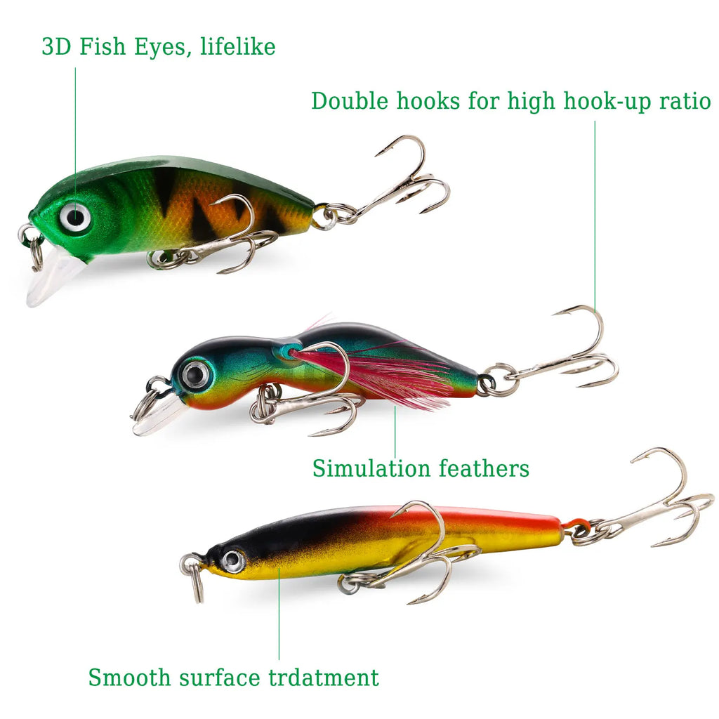 Sougayilang Fishing Bait Set 4PCS