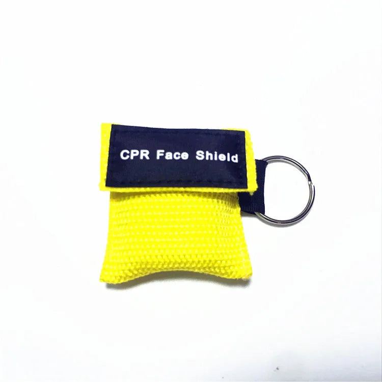 1Pcs Keychain First Aid Emergency Face Shield
