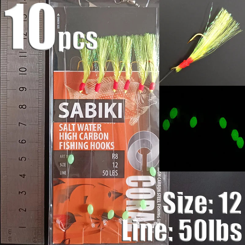 Lunker Sabiki Rigs 10 packs