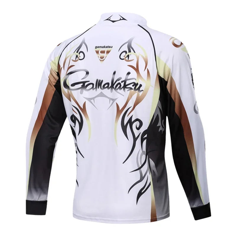 2024 Fishing Clothings Quick Dry Sun Protection Fishing Shirts Anti-UV Camping Hiking Clothes Fishing Jerseys
