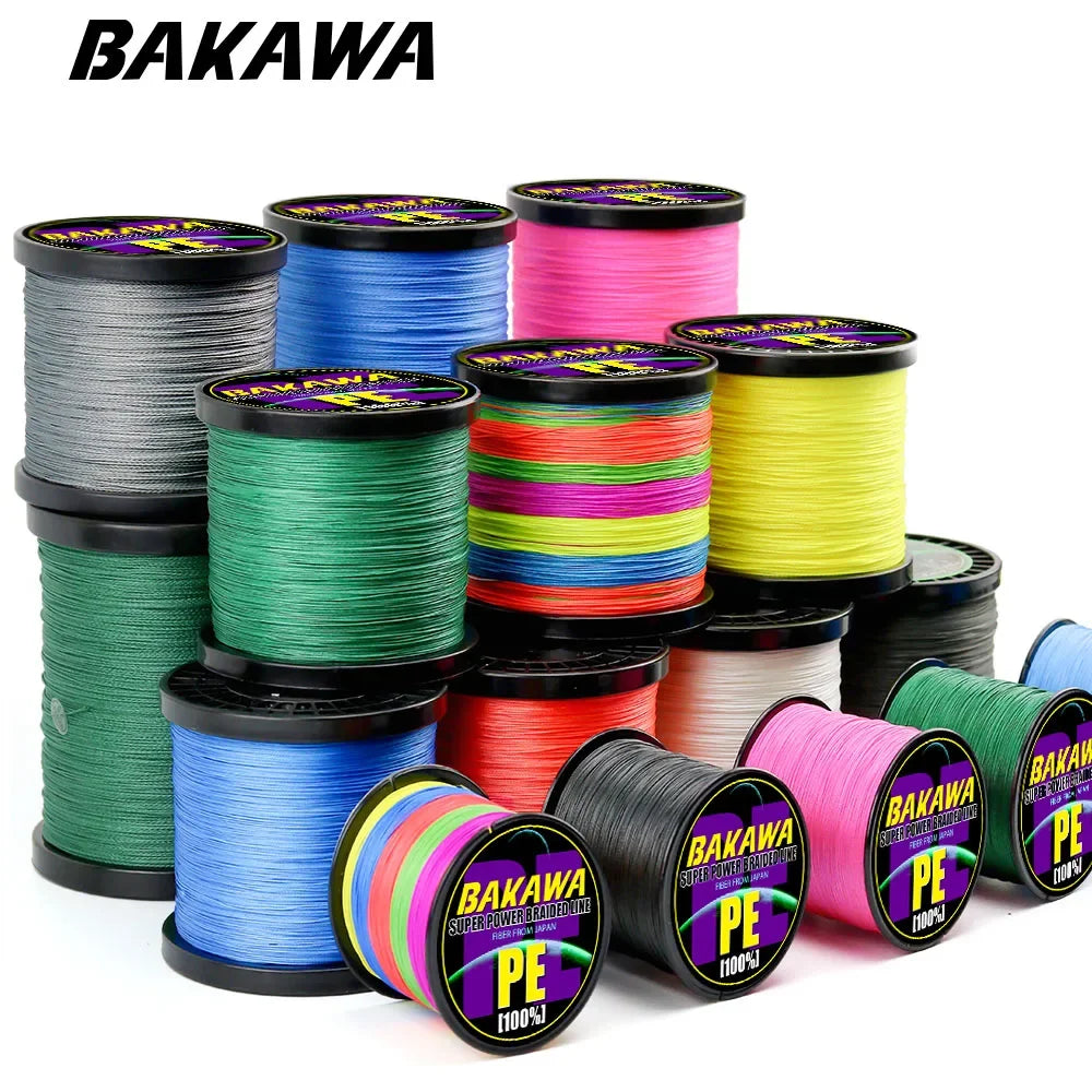 BAKAWA  4 Strands Braided Fishing Lines