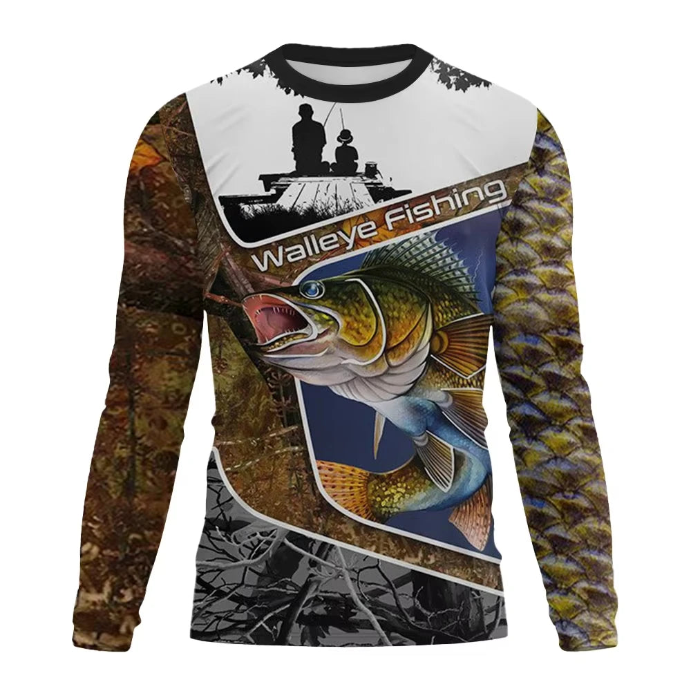 Fishing Shirt Summer Outdoor Fishing Clothing