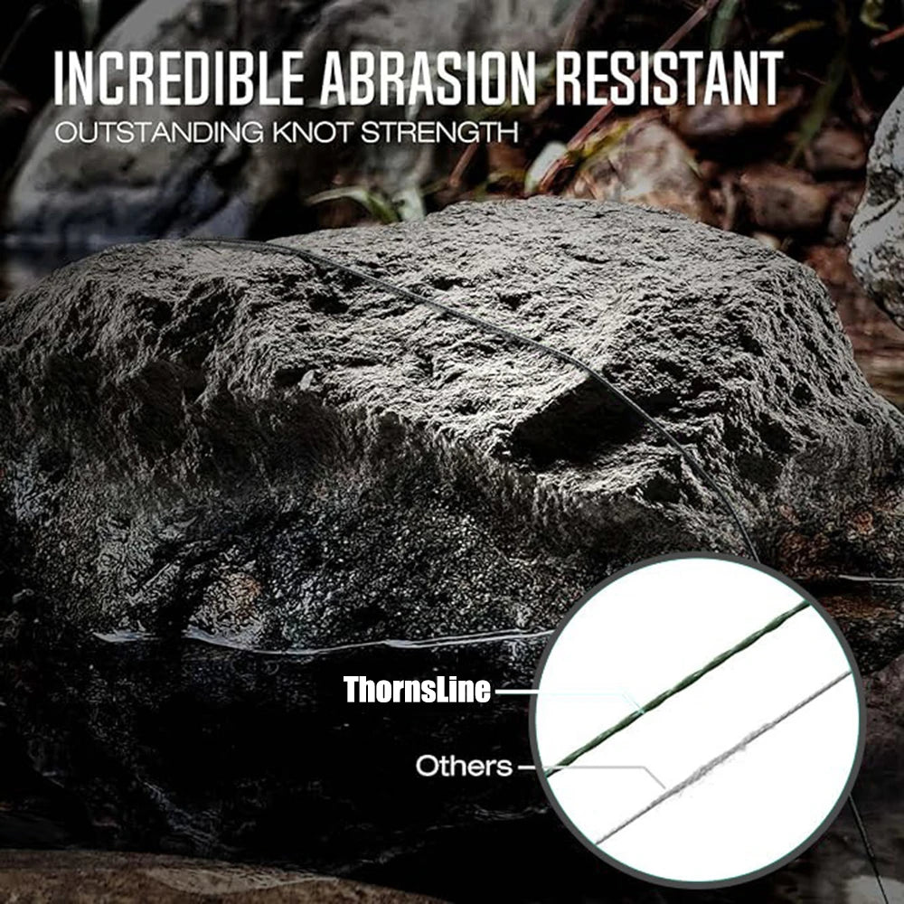 THORNSLINE 4 Strands Braided Fishing Line