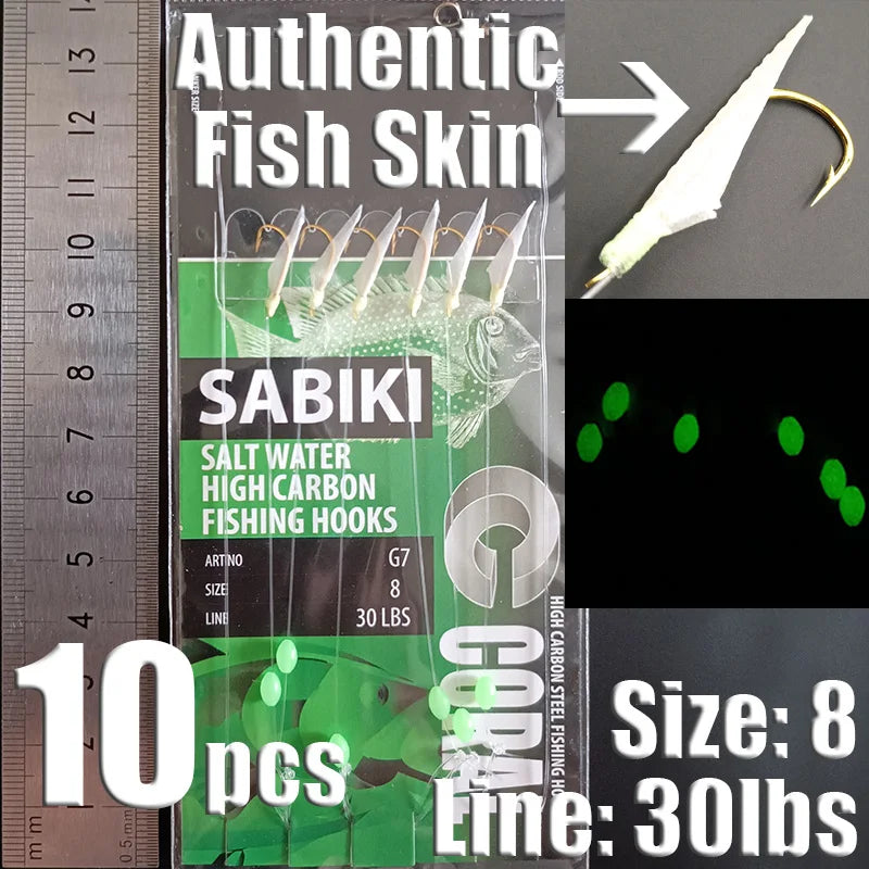 Lunker Sabiki Rigs 10 packs