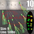 Lunker Sabiki Rigs 10 packs