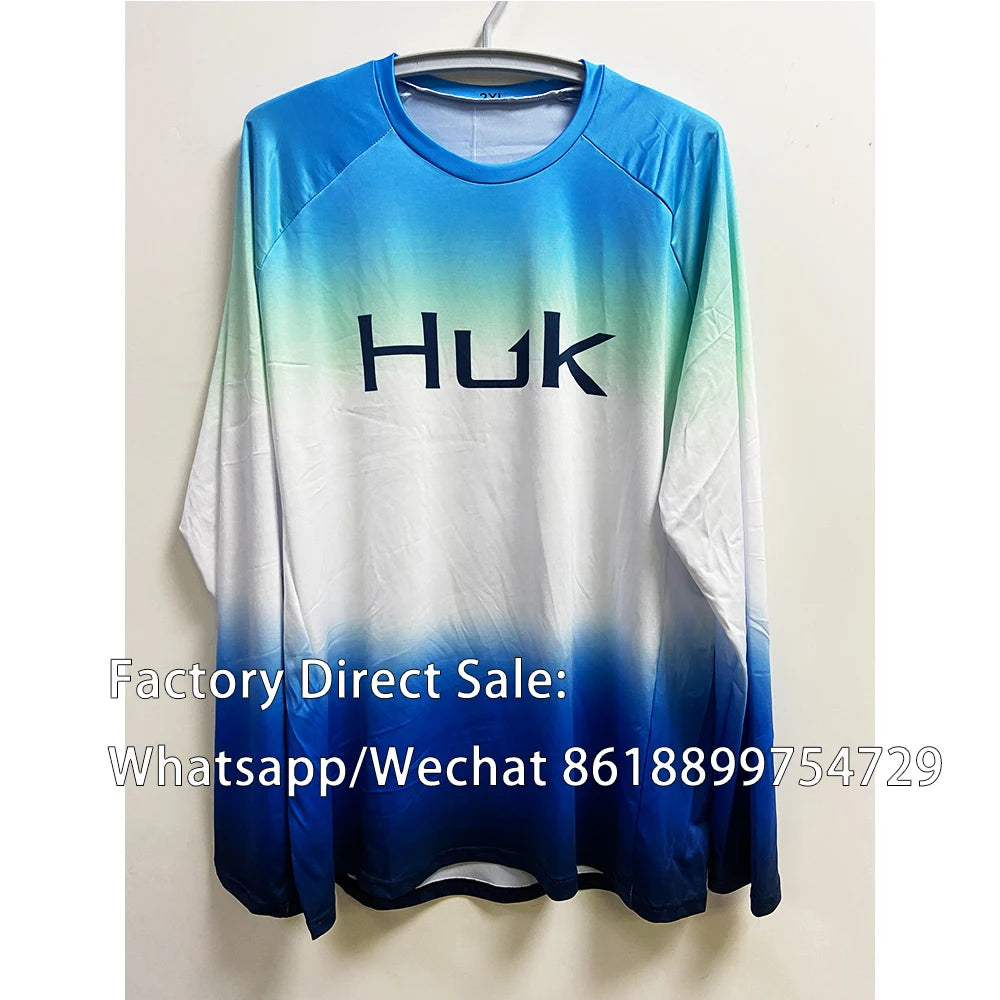 Men's UV Protection Long Sleeve Fishing Shirt