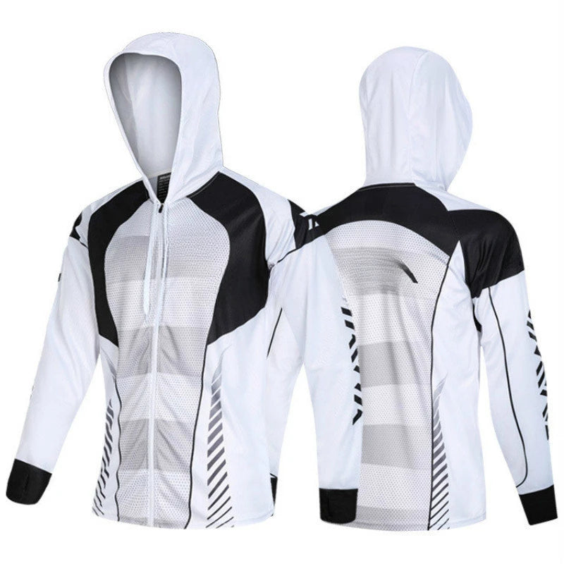 Men's Long Sleeve Fishing Shirt — UPF Sun Protection, Quick-Dry