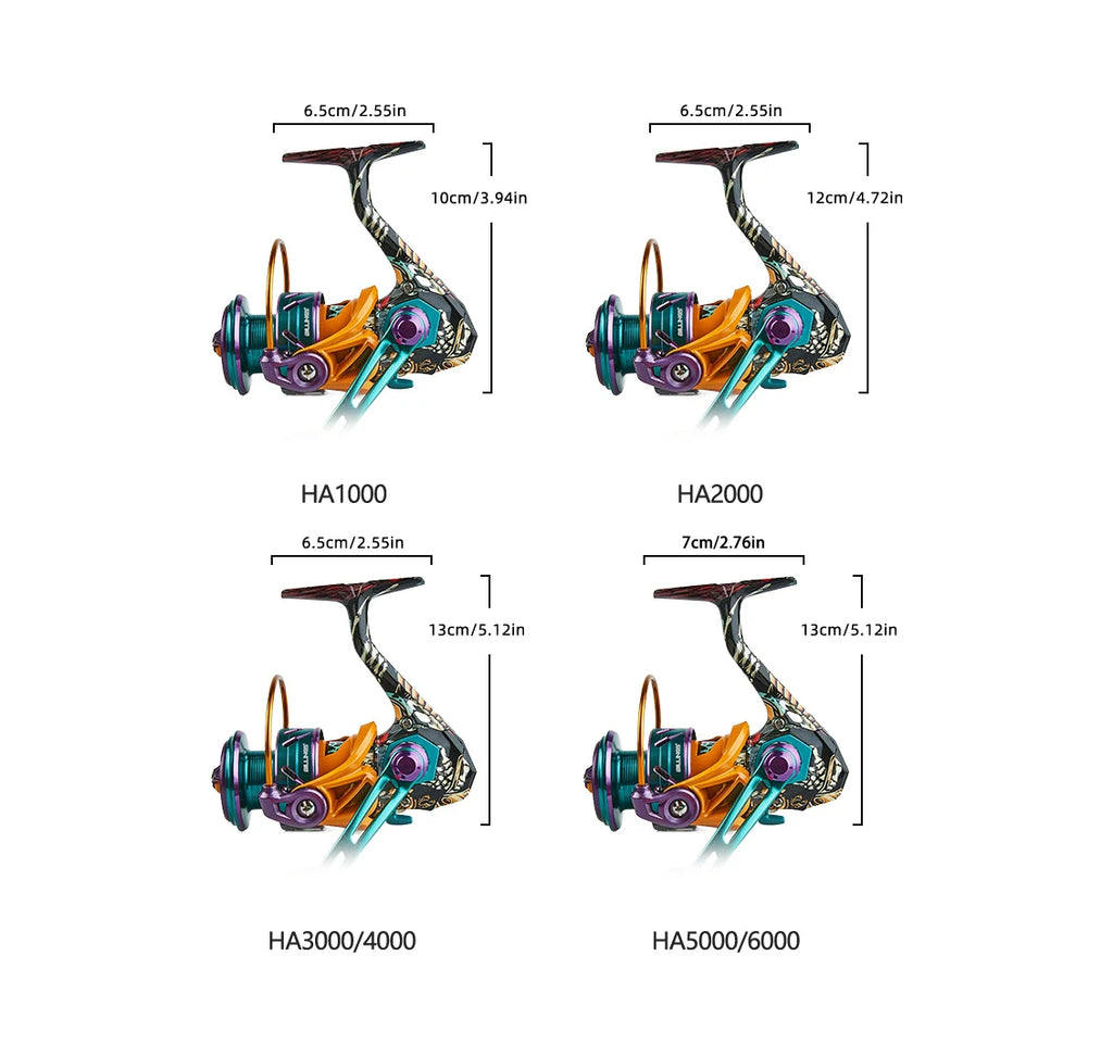 BILLINGS HA Spinning Reel