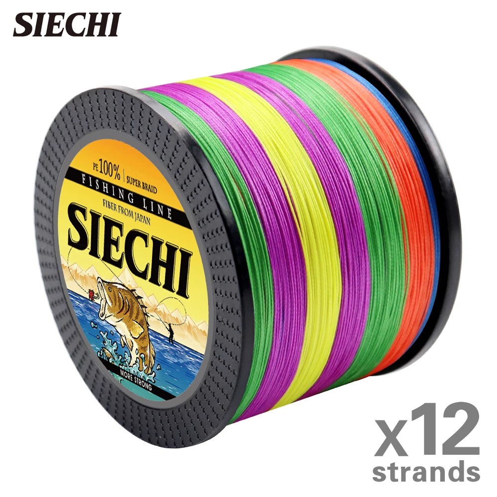 12 Strands Braided Fishing Line