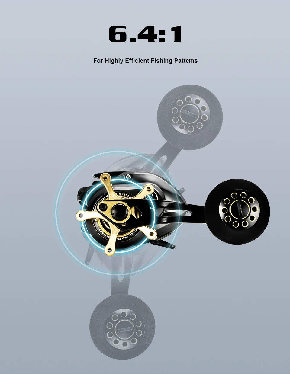 SOLOKING GKA300 Bait casting Reel