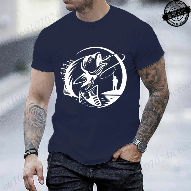 Fishing Graphic T-Shirt for Men